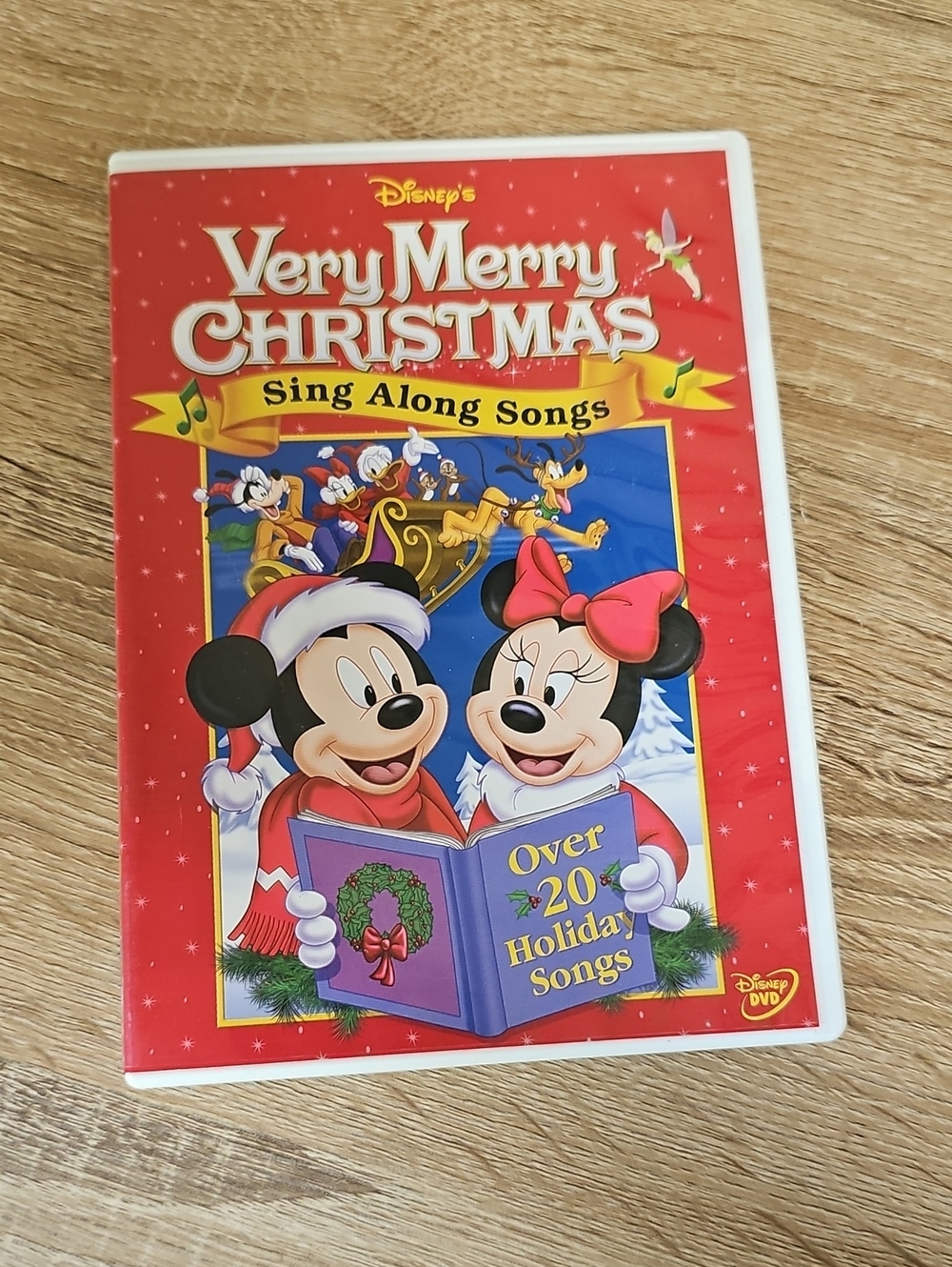 Disney Very Merry Christmas Sing Along Songs DVD - Red, Blue